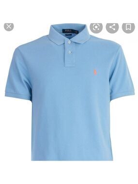 Ralph Lauren mens Blue Polo Shirt L